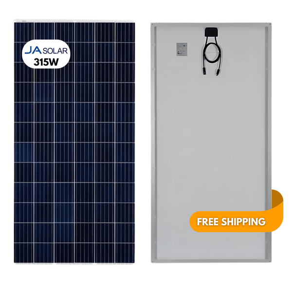 24 - Pack 315W JA Solar Refurbished Panels - 7.56kW Pallet (JAP6 - 72 - 315/3BB) - Wholesale Pallet Deal pallet Clear Energy Partners