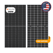 28 - Pack 540W Heliene American - Made Bifacial Tier 1 Panels - 15.12kW Pallet (144HC - 540 M10 SL) - Wholesale Pallet Deal pallet Clear Energy Partners