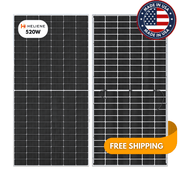 31 - Pack 520W Heliene American - Made Bifacial Panels - 16.12kW Pallet (144M - 520 - HC - M10BF - SL) - Wholesale Pallet Deal pallet Clear Energy Partners