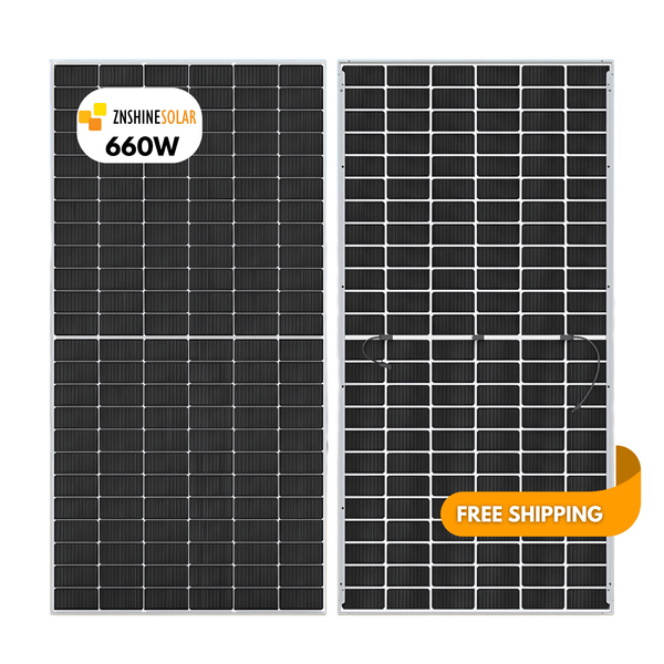31 - Pack 660W Znshine Solar Tier 1 Bifacial Panels - 20.46kW Pallet (ZXM8 - TPLDD132 - 660) - Wholesale Pallet Deal pallet Clear Energy Partners
