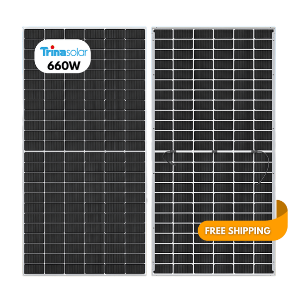 33 - Pack 660W Trina Tier 1 Bifacial Solar Panels - 21.78kW Pallet (TSM - DEG21C.20) - Wholesale Pallet Deal pallet Clear Energy Partners