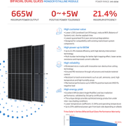 33 - Pack 660W Trina Tier 1 Bifacial Solar Panels - 21.78kW Pallet (TSM - DEG21C.20) - Wholesale Pallet Deal pallet Clear Energy Partners
