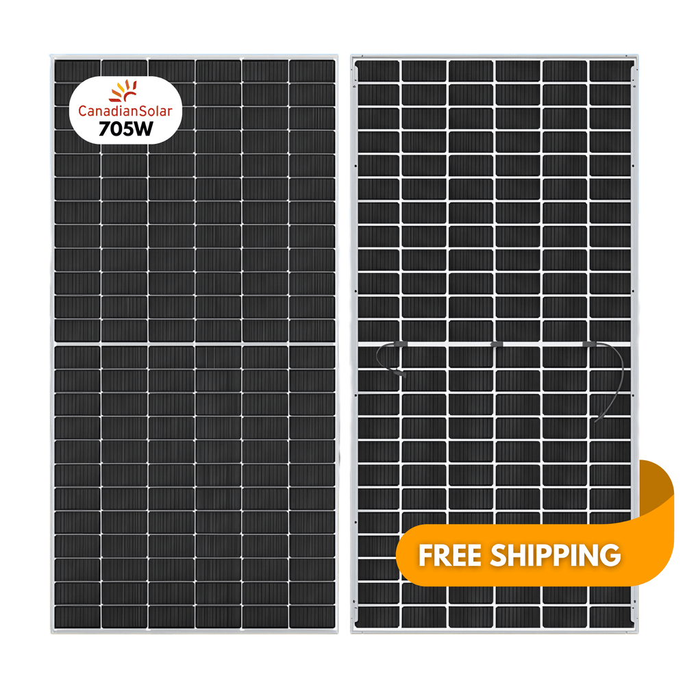 33 - Pack 705W Canadian Solar Tier 1 Bifacial Panels - 23.27kW Pallet (CS7N - 705TB - AG) - Wholesale Pallet Deal pallet Clear Energy Partners